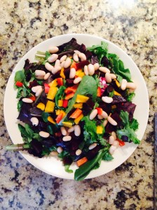 Bean and Beet Salad